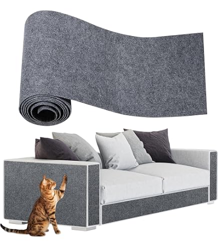 Kratzschutz Für Sofa – 40x300 Cm Filzmatte Mit 30 Nägeln, Beige, Für Katzen