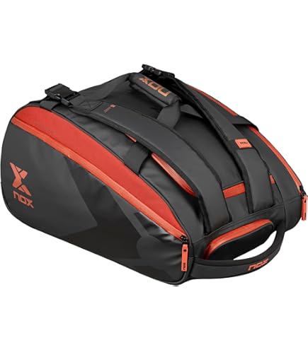 Bullpadel Borsa Paddle 22006 Flow Bag 750 – Multicolore – 100% Poliestere – Scomparti Thermo Protect Per 4 Pale E Tasca In Rete
