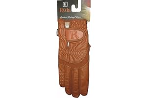 Ryda Comp Tan or Brown Ladies Leather Horse Riding Gloves
