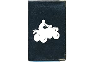 Syl'la Quad Porte Carte Grise et Papier Voiture en Simili pour Femme ou Homme Noir