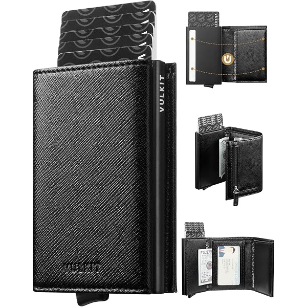 Tarjetero Profesional Para Tarjetas De Visita - Hasta 340 Tarjetas - Cubierta De PU Negro - Regalo Ideal