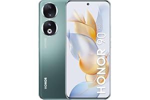 HONOR 90 Smartphone 5G, Cámara Triple de 200 MP, Pantalla Curva AMOLED de 6,7" y 120 Hz, 12GB+512GB, Batería de 5000 mAh, Supercharge de 66 W, Dos SIM, Android 13, Verde