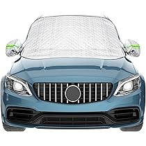 Copriparabrezza Auto Feebee Magnetico - Antighiaccio E Parasole 146x116 Cm, Per Neve E UV