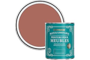 Rust-Oleum Peinture Rouge Mate & Lessivable pour Meubles, Finition Mate - Saumon 750ml