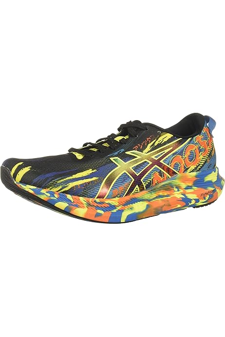 colourful asics trainers