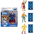 DC Comics 10-cm Action Figure with 3 Mystery Accessories, Adventure 4 (styles vary and will be selected at random)