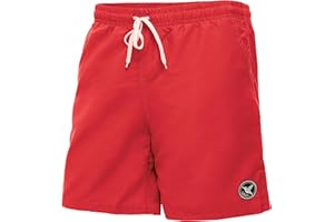 Ladeheid Short de Bain Homme, Séchage Rapide avec Filet Intérieur, Maillot de Bain Homme Piscine, Poches Latérales et Arrière, Ceinture Élastique avec Cordon Ajustable LA40-129
