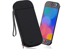 STARTRC GAMES Slim Tasche für Nintendo Switch 2 (2025), Reise Hartschalenkoffer für 12 Spielekassetten, Schutzhülle für Switch 2 Konsole und Spielezubehör