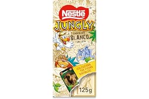 NESTLÉ JUNGLY tableta de chocolate blanco 90g