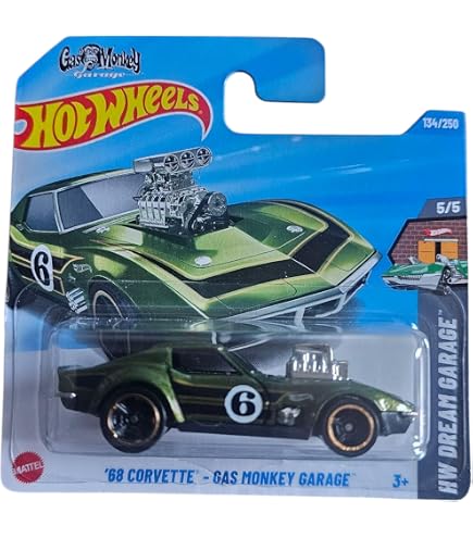 Hot Wheels - ´68 Corvette - Gas Monkey Garage - HW Dream Garage 5