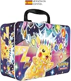 Mazo Pokémon Ampharos-ex Listo Para Usar | 60 Cartas + 2 Sobres De Expansión | Incluye Todo Para Jugar | Edición En Italiano | Regalo Para Entrenadores