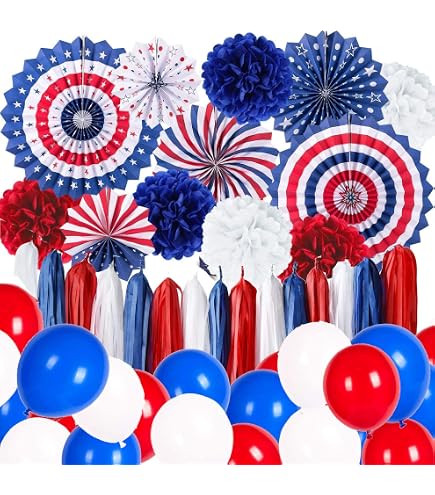 Guirlande Fanions USA Boland - 6m - 15 Drapeaux 20x30cm - Décoration Fête Américaine