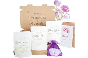 Bellalisia Baby Shower Gifts for Mum to be, New Mum Pamper Kit, Natural Organic Vegan Handmade Bath Bomb Fizz Powder Set, + Real Flowers Pure Essential Oils, Women Hamper Presents for Her to Enjoy