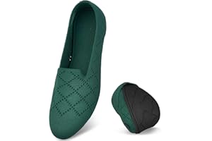 Puxowe Bailarinas Mujer Cómodas - Zapatos Elegantes Slip-On de Punto Ballerina para Mujer