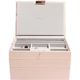 Stackers Mini Boîte à Bijoux Rose Pâle - Rangement Élégant Pour Bracelets, Bagues, Montres & Accessoires