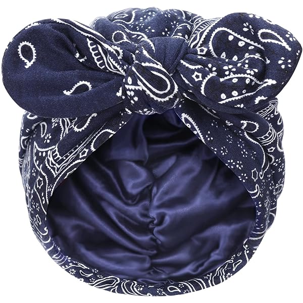 Hair Turbans For Women Super Elastic Soft Black Head Wraps