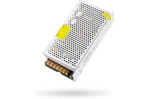 SHNITPWR 12V adaptateur d'alimentation 15A 180W transformateur d'alimentation à découpage 230V AC à 12 Volt convertisseur transformateur SMPS pour LED bande lumière ordinateur projet imprimante 3D