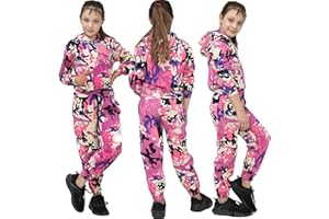 A2Z 4 Kids Niñas Niños Unisex Llanura Chandal Azul Real Encapuchado Sudor Sudadera & Bottom Trote Traje Joggers Edad 5-13 Años