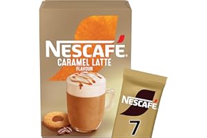 NESCAFÉ Caramel Latte Instant Coffee 7 x 17g Sachets