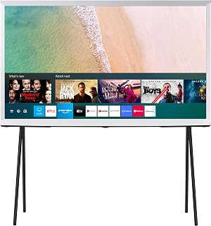 Samsung The Serif Series 123 cm (49 Inches) 4K Ultra HD Smart QLED TV QA49LS01TAKXXL (Cloud White) (2020 Model)