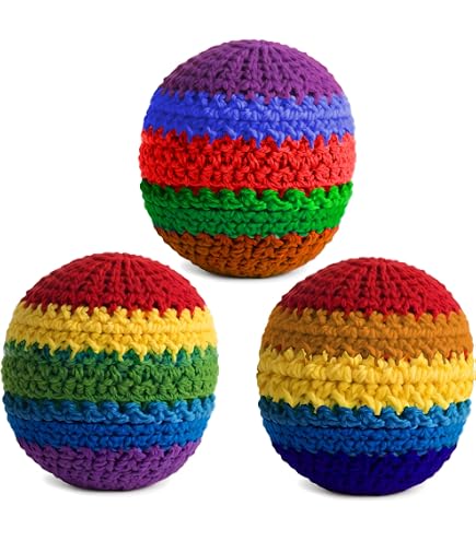 12 Balles De Jonglage En Coton 5 Cm - Pour Débutants, Enfants Et Jeux D’adresse
