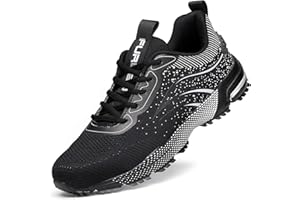 lovsefty Safety Trainers Mens Lightweight Steel Toe Cap Trainers for Womens Comfortable Safety Shoes Breathable Industrial Work Sneakers