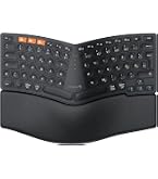 Perixx PERIBOARD-512B – Bedraad Ergonomisch Gesplitst Toetsenbord, USB, Met 7 Multimediatoetsen – Zwart, VS-Engels