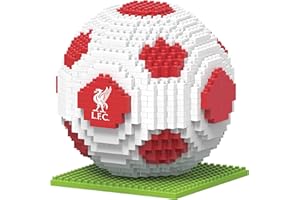 FOCO Officially Licensed Liverpool FC BRXLZ Bricks 3D Football Construction Building Set