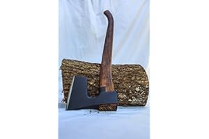 MAPSYST Hacha barbada / guardabarros de metal con mango curvo