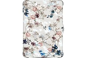 SGKITM Coque Kobo Clara HD 2018 Etui Cuir Silicone Flip 360° Automatique Veille ou Réveil Magnétique Case Airbag Antichoc Design Unique Belle Etanche Housse pour Kobo Clara 2018 HD Écran 6" (11)