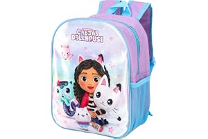 Gabbys Dollhouse ryggsäck barn premium ryggsäck flickor tillbaka till skolan bärväska justerbara axelremmar premium reseryggs