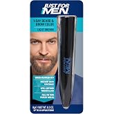 Just for Men 1 G&uuml;nl&uuml;k Sakal ve Kaş Rengi, Sakal ve Kaşlar i&ccedil;in Ge&ccedil;ici Renk, Dolgun, İyi Tanımlı Bir G&ouml;r&uuml;n&uuml;m İ&ccedil;in, 30 Uygulama