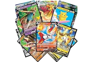 POKÉMON Pokemon Cards 50 Card Assorted Lot with Guaranteed V Pokemon