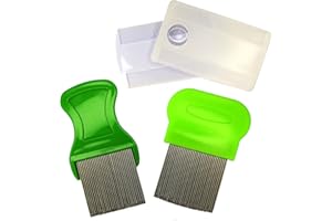 ‎MYONEA Läusekamm Nissenkamm extra fein Kinder. Lausekamm Kinder. Flohkamm lausemittel. Lice comb mit metallzinken. Lausen Kamm edelstahl und kunststoff. Lause Kamm fur Kopflausbefall. Läuseei und Nissen