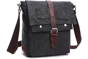 Wind Took Borsa a Tracolla Uomo Borse Messenger Uomo Vintage Tela Borse a Spalla per Ufficio Viaggio Lavoro Scuola e Vita Quotidiana