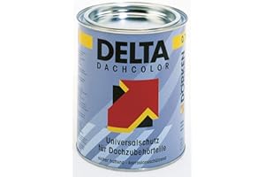 DÃ¶RKEN DÖRKEN Delta Dachcolor Dachfarbe Schiefergrau 0,75 Liter
