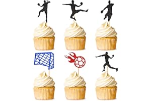 BLUMOMON 30 piezas de balonmano cupcakes toppers handball decoración para tartas deportes decoración de tartas para balonmano fiesta decoración deporte fiesta decoración