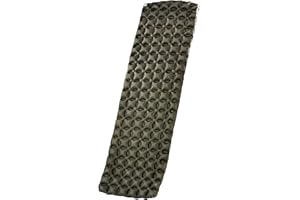 M-Tac Tapis de camping gonflable ultra léger pour la randonnée (olive, 195,6 x 61 cm)