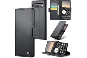 Phernykas Handyhülle für Google Pixel 10 Hülle, Google Pixel 10 Pro Hülle, Magnetische Klapphülle mit kartenfach und Standfunktion Schutzhülle Lederhülle Flip Book Case (Schwarz)