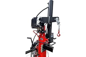 CROSSFER Hydraulische Seilwinde Zugwinde für Holzspalter mit Zapfwellenantrieb Rückewinde 490 Kg Hydraulikwinde