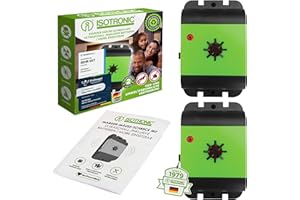 ISOTRONIC Marderscheuche Marderfix | Batterie Marderabwehr Marder-Frei Mobil | Mäuseschreck für Auto KFZ Dachboden Keller | Marderfrei Marderschutz mit Ultraschall Akustik (2)