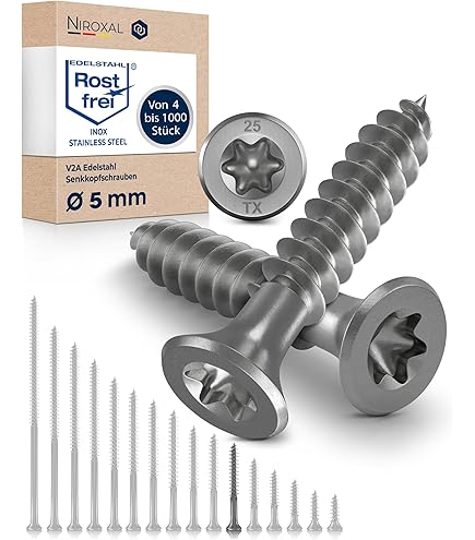 200 Viti Panelvit Acciaio Inox 3.5x35 Mm - Testa Svasata Per Fissaggi Precisi - Foto 11