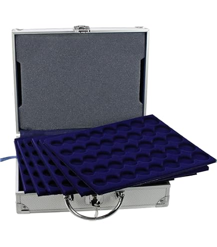 Mallette de rangement pour 100 jetons de poker | Style Alu