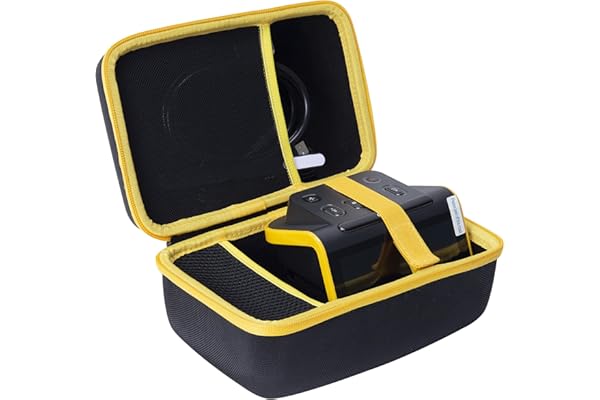 Khanka Étui pour Kodak Slide N Scan avec Grand écran LCD 5 Pouces RODFS50, Sac de Transport avec Poche pour Accessoires du Scanner de Diapositives Kodak, Étui Uniquement