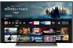 Toshiba UF3D 43 Inch Smart Fire TV 109.2 cm (4K Ultra HD, HDR10, Freeview Play, Prime Video, Netflix, Alexa voice control, HDMI 2.1, Bluetooth, Airplay)