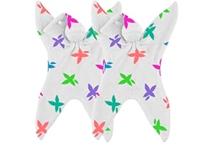 CUSKI Miniboo 2 Pack, (One for Baby, One for Parent) Premature Baby & Parent Bonding Aids Comforters as Used Within NHS Neonatal Units (Design Ellie)