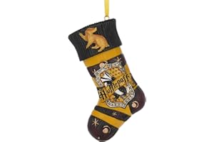 Nemesis Now Oficjalnie licencjonowana wisząca ozdoba z motywem Harry'ego Pottera Hufflepuff, żywica, żółta