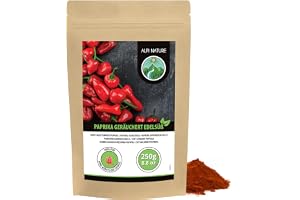 Alpi Nature Sötrökt Paprikapulver 250g, Malen Röd Paprika, Paprikakryddpulver, Paprika Pulver
