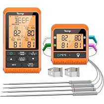 Lavatools Javelin PRO Classic Thermomètre à viande numérique ultra rapide 2 secondes à lecture instantanée pour griller et cuisiner, écran rétroéclairé auto-rotatif, résistant à l'eau IP65, certifié Lavatools Javelin PRO Classic Thermomètre à viande numérique ultra rapide 2 secondes à lecture instantanée pour griller et cuisiner, écran rétroéclairé auto-rotatif, résistant à l'eau IP65, certifié