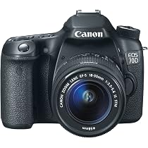 Canon EOS 70D Juego de cámara SLR 20.2MP CMOS 5472 x 3648Pixeles